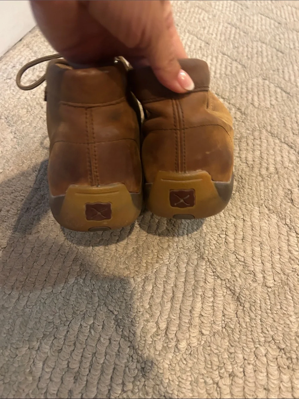 Twisted X Men's Driving Moccasin in Brown and Black